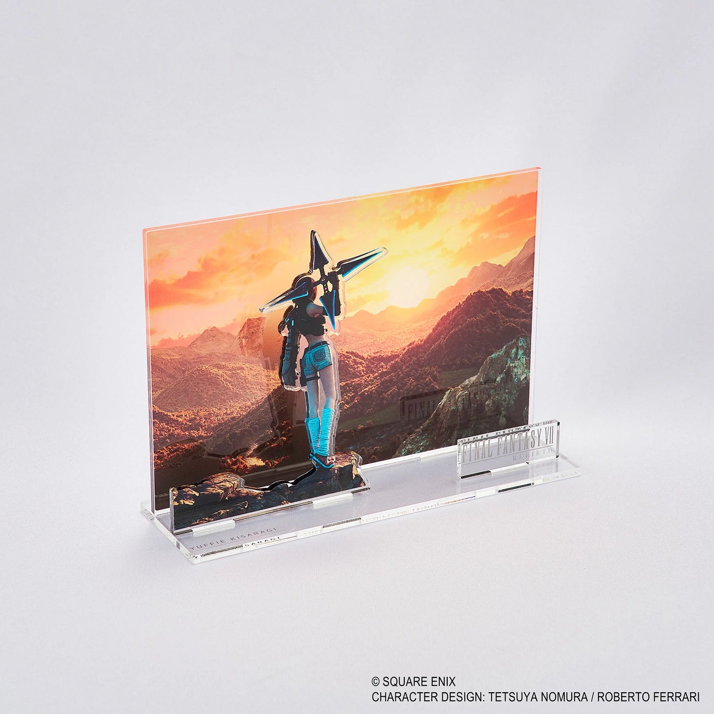 アクリルジオラマ キーアート ユフィ - ファイナルファンタジーVII リバース