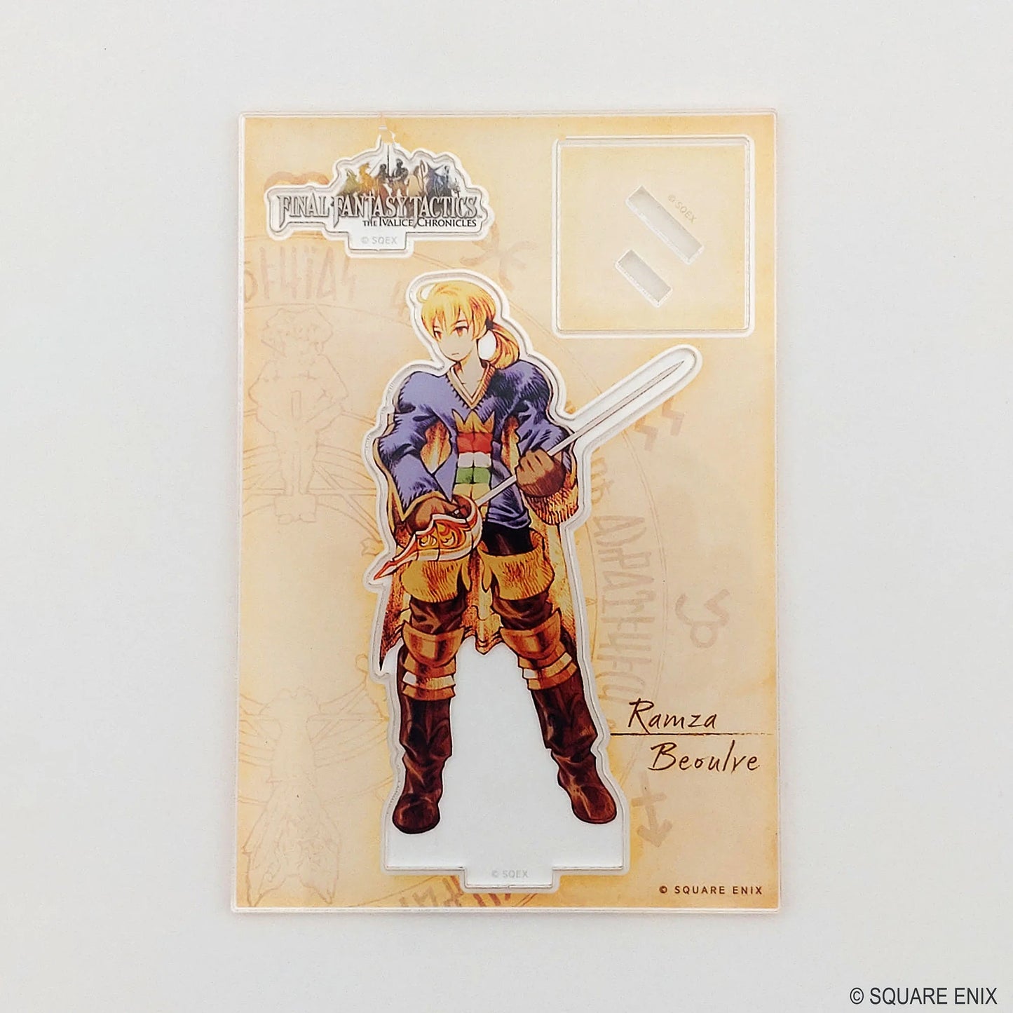 アクリルスタンド 剣士ラムザ・ベオルブ <王立士官アカデミーモデル> - ファイナルファンタジータクティクス《2セット》