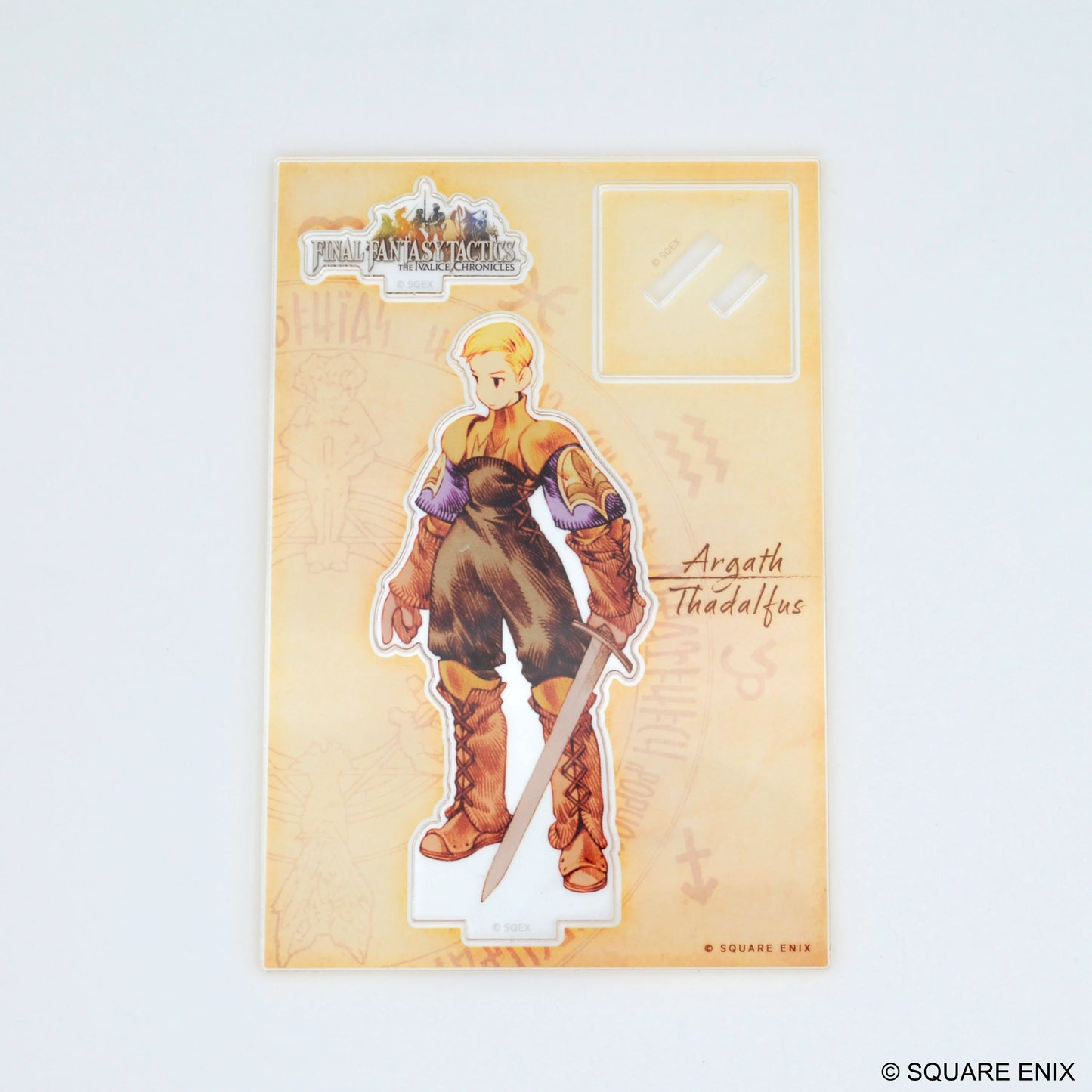 アクリルスタンド 剣士アルガス・サダルファス - ファイナルファンタジータクティクス《2セット》