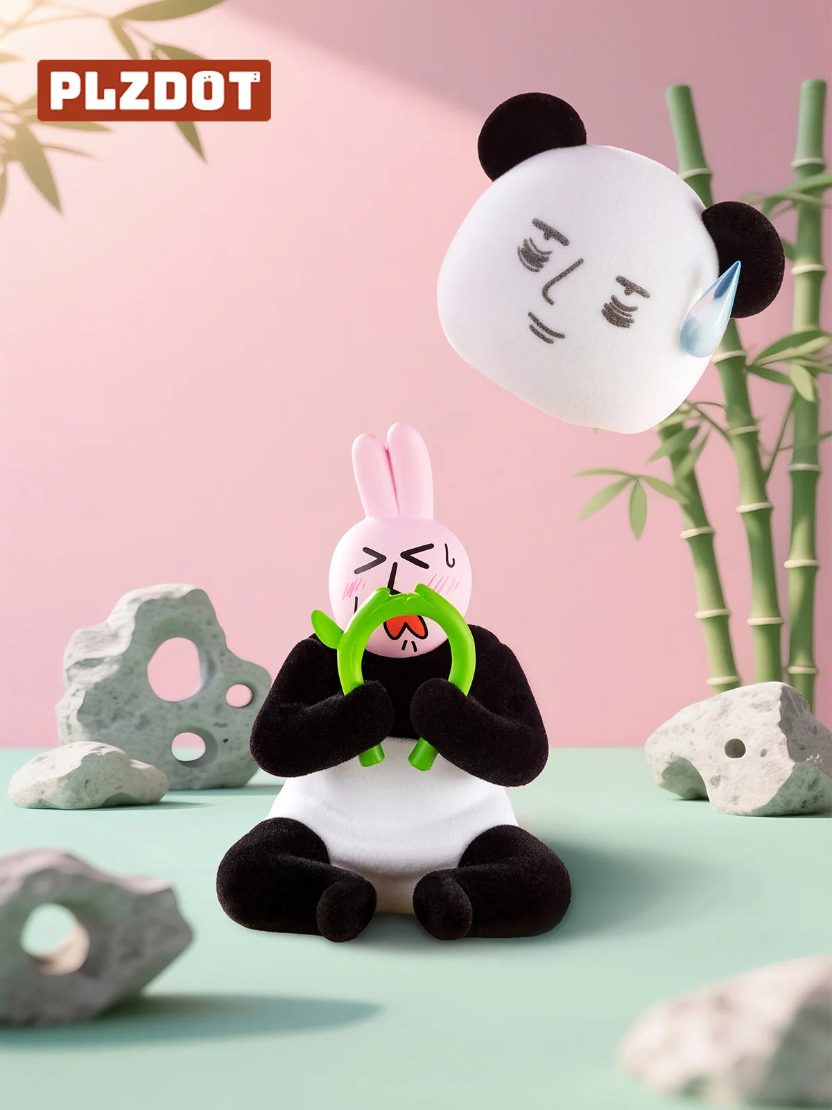 PLZDOT ピンクうさぎ ハッピーマインドシリーズ ブラインドボックス《BOX 6個入り》