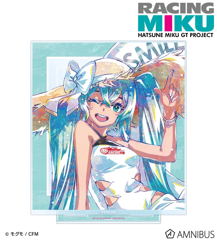レーシングミク 2024 Tropical Ver. Ani-Art BIGアクリルスタンド Ver.B - 初音ミク GTプロジェクト
