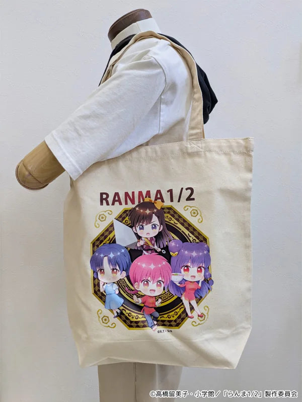 ぷちちょこキャンバストートバッグ らんま&あかね&シャンプー&右京 - らんま1/2