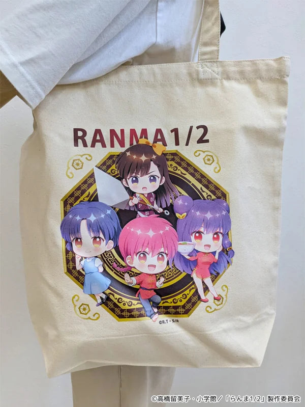 ぷちちょこキャンバストートバッグ らんま&あかね&シャンプー&右京 - らんま1/2