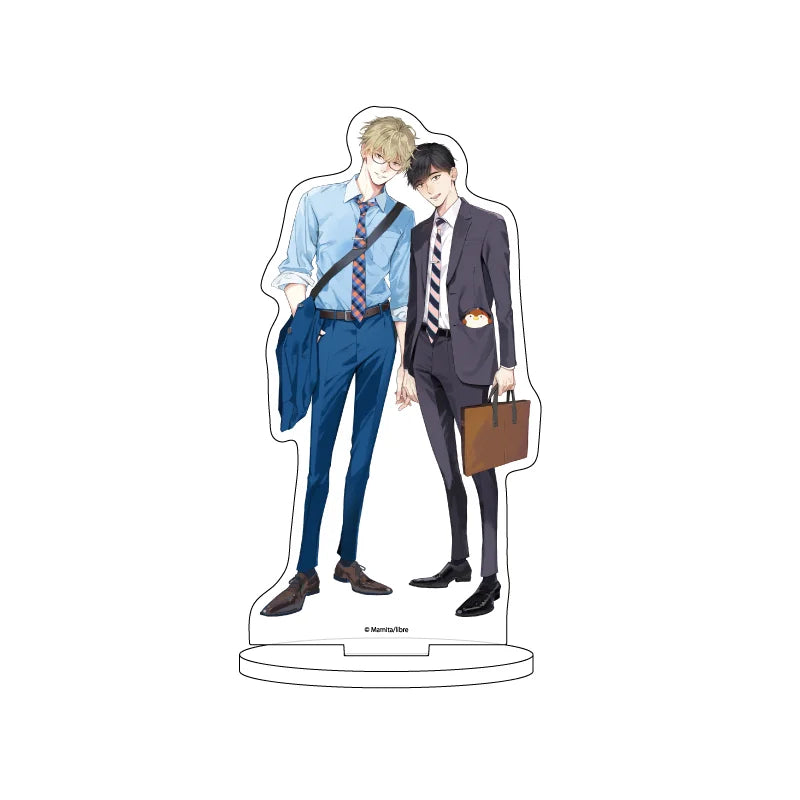 アクリルスタンド 田中慶司&十条雀 (描き下ろしイラスト) - 40までにしたい10のこと