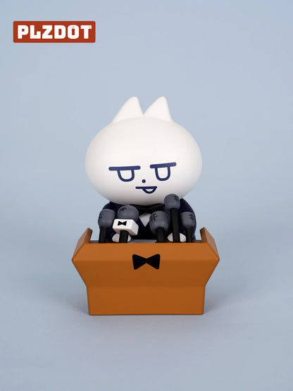 PLZDOT ネクタイ猫 私のような子猫シリーズ ブラインドボックスフィギュア《BOX 6個入り》