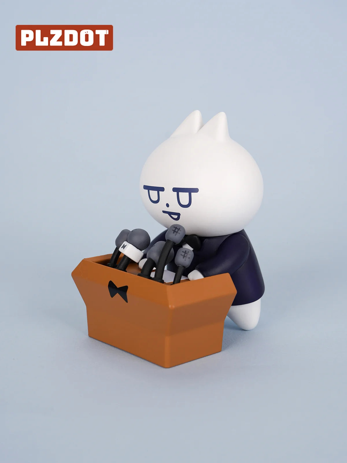 PLZDOT ネクタイ猫 私のような子猫シリーズ ブラインドボックスフィギュア《BOX 6個入り》