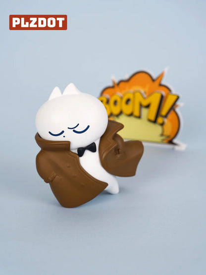 PLZDOT ネクタイ猫 私のような子猫シリーズ ブラインドボックスフィギュア《BOX 6個入り》