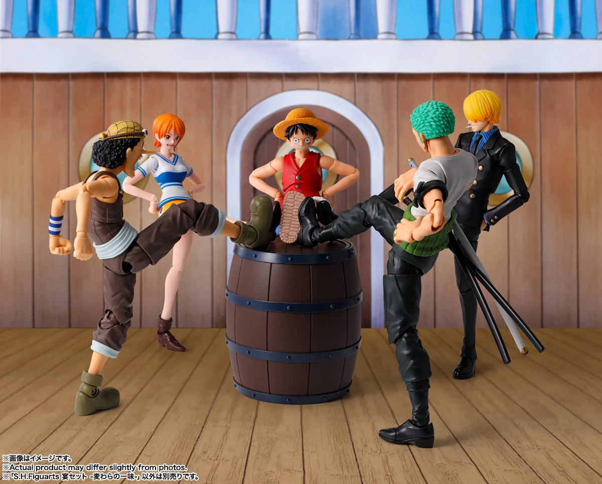 S.H.Figuarts 宴セット -麦わらの一味- ワンピース