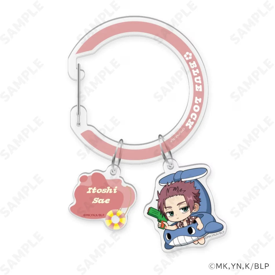 アクリルカラビナ 糸師冴 ぷかぷかシリーズ - ブルーロック《2セット》
