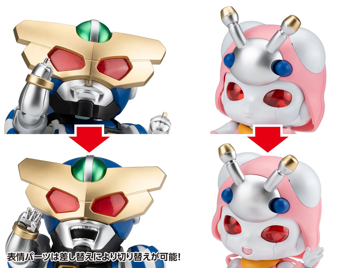 QOSMOS キャプテントンボーグ&テントリーナ セット - ビーロボカブタック
