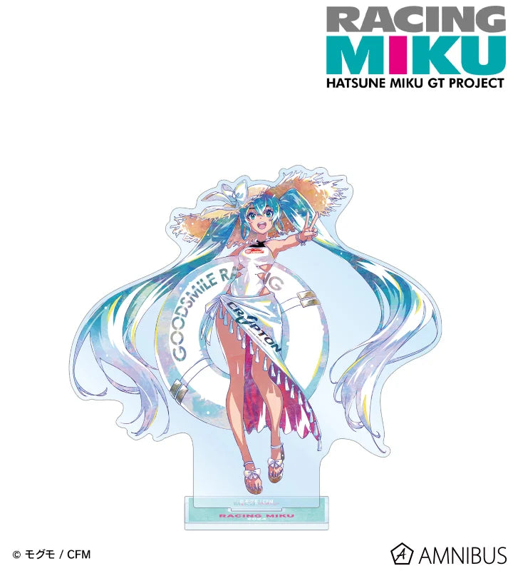 レーシングミク 2024 Tropical Ver. Ani-Art BIGアクリルスタンド Ver.A - 初音ミク GTプロジェクト