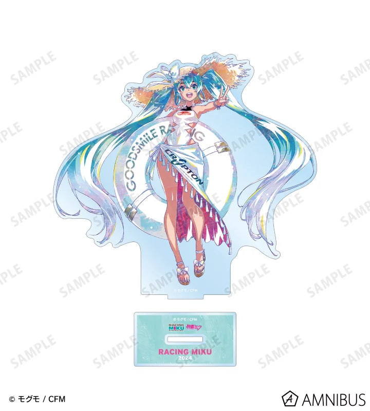 レーシングミク 2024 Tropical Ver. Ani-Art BIGアクリルスタンド Ver.A - 初音ミク GTプロジェクト