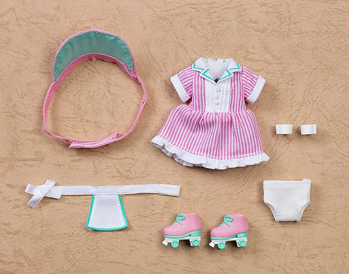 ねんどろいどどーる おようふくセット ダイナー:Girl (ピンク)