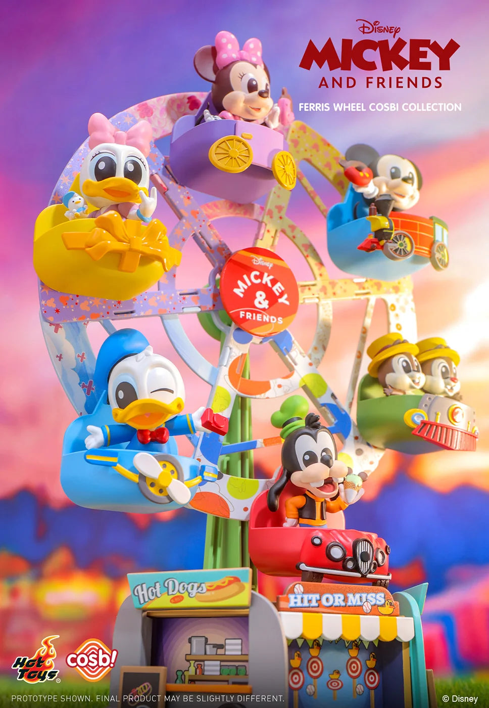 ミッキー&フレンズ コスビ 観覧車コレクション《BOX 6個入り》