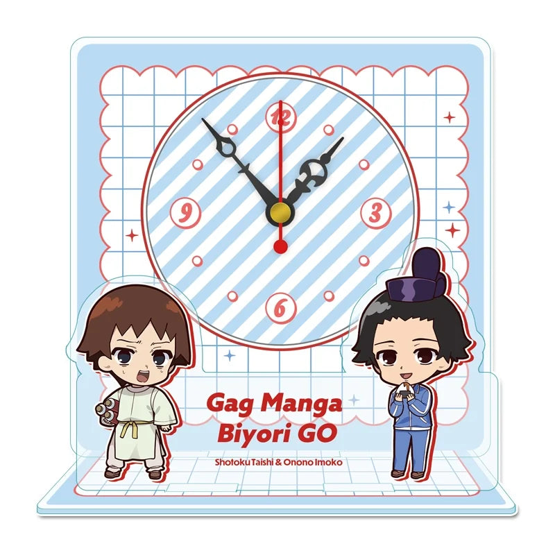 ぷちちょこミニアクリル置時計 聖徳太子&小野妹子 - 増田こうすけ劇場 ギャグマンガ日和GO