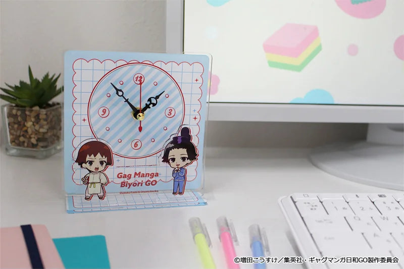 ぷちちょこミニアクリル置時計 聖徳太子&小野妹子 - 増田こうすけ劇場 ギャグマンガ日和GO
