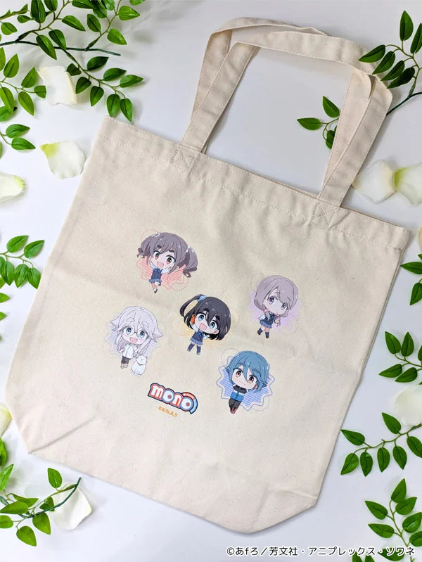 ぷちちょこキャンバストートバッグ 5人集合 - mono