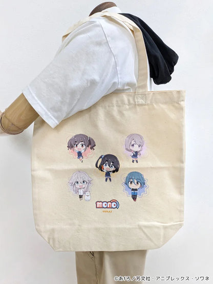 ぷちちょこキャンバストートバッグ 5人集合 - mono