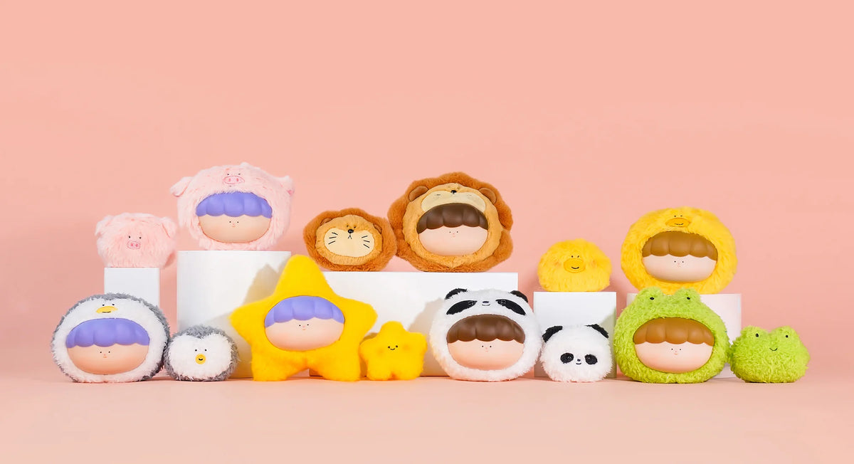 Big Gallery あなたと一緒にシリーズ ソフビぬいぐるみブラインドボックス《BOX 6個入り》