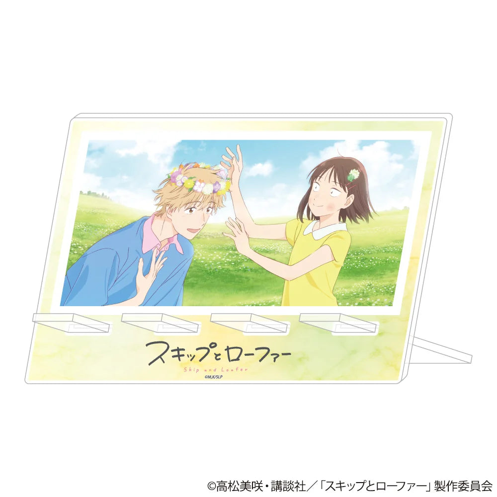 スキップとローファー アクリルスマホスタンド A