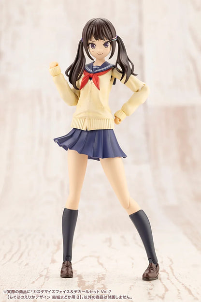 創彩少女庭園 カスタマイズフェイス&デカールセット Vol.7 らぐほのえりかデザイン 結城まどか用B