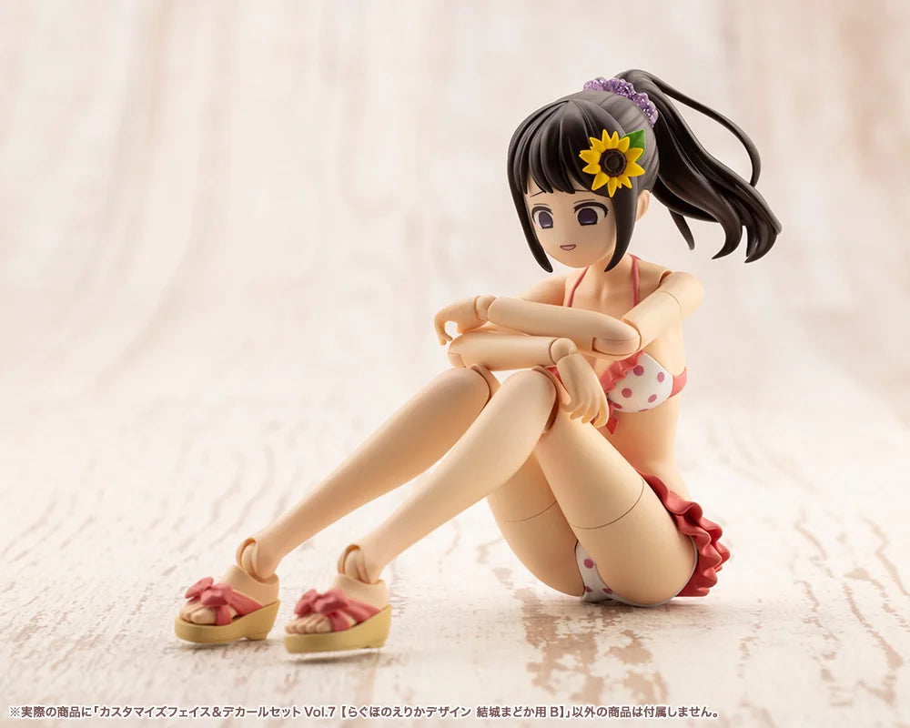 創彩少女庭園 カスタマイズフェイス&デカールセット Vol.7 らぐほのえりかデザイン 結城まどか用B