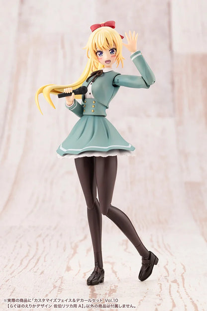 創彩少女庭園 カスタマイズフェイス&デカールセット Vol.10 らぐほのえりかデザイン 佐伯リツカ用A