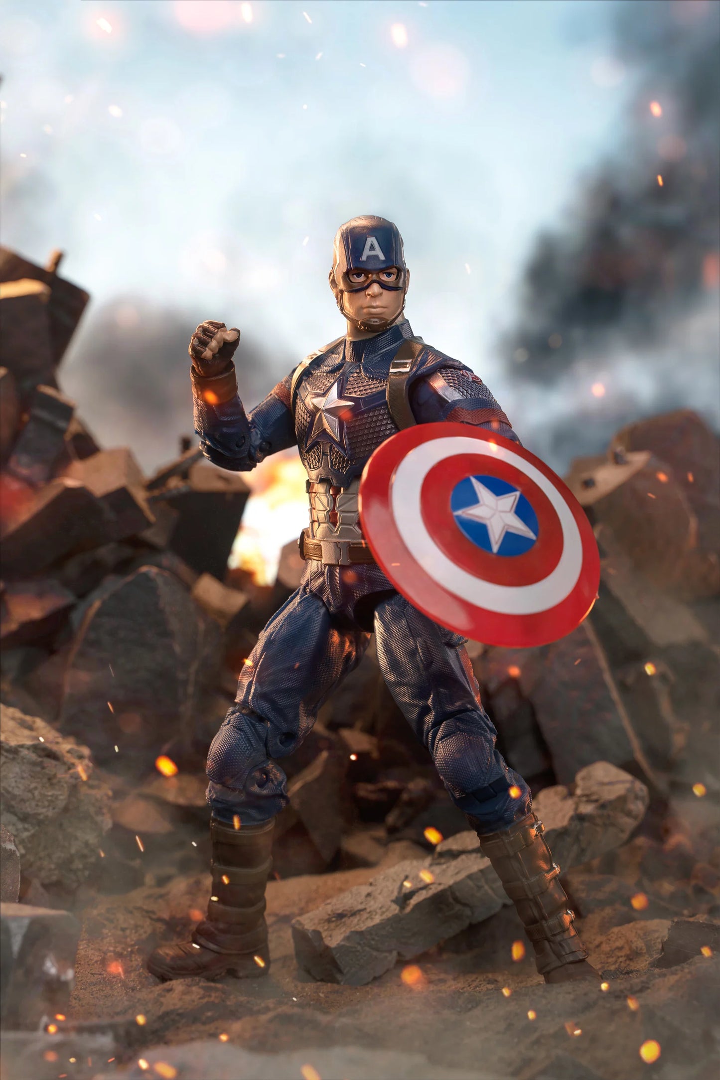 MARVEL ニュー・キャプテン・アメリカ (ZD Toys 7インチ Cシリーズ)