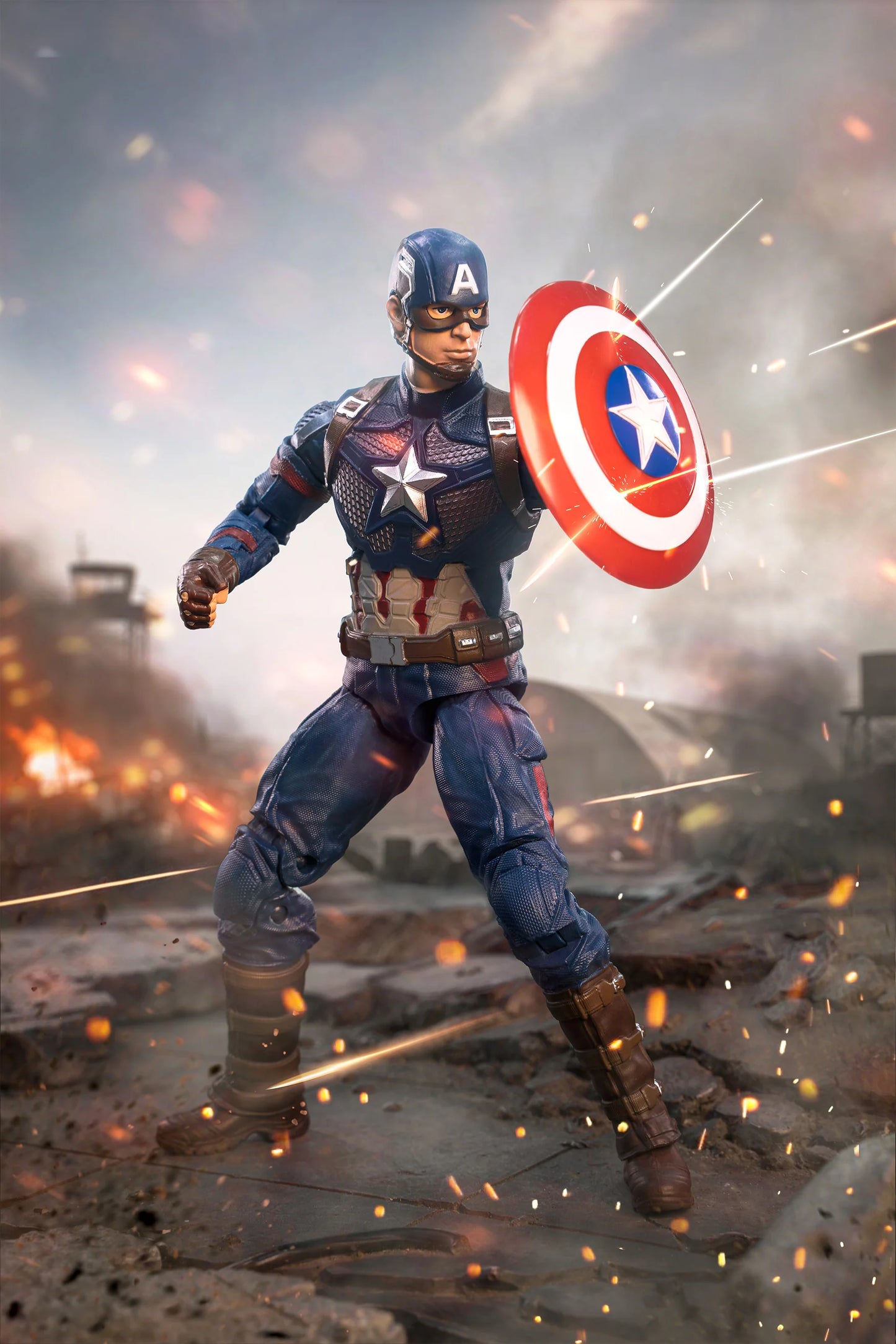 MARVEL ニュー・キャプテン・アメリカ (ZD Toys 7インチ Cシリーズ)