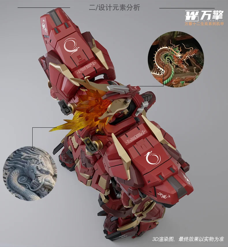 烈焔辰龍 プラスチックモデルキット