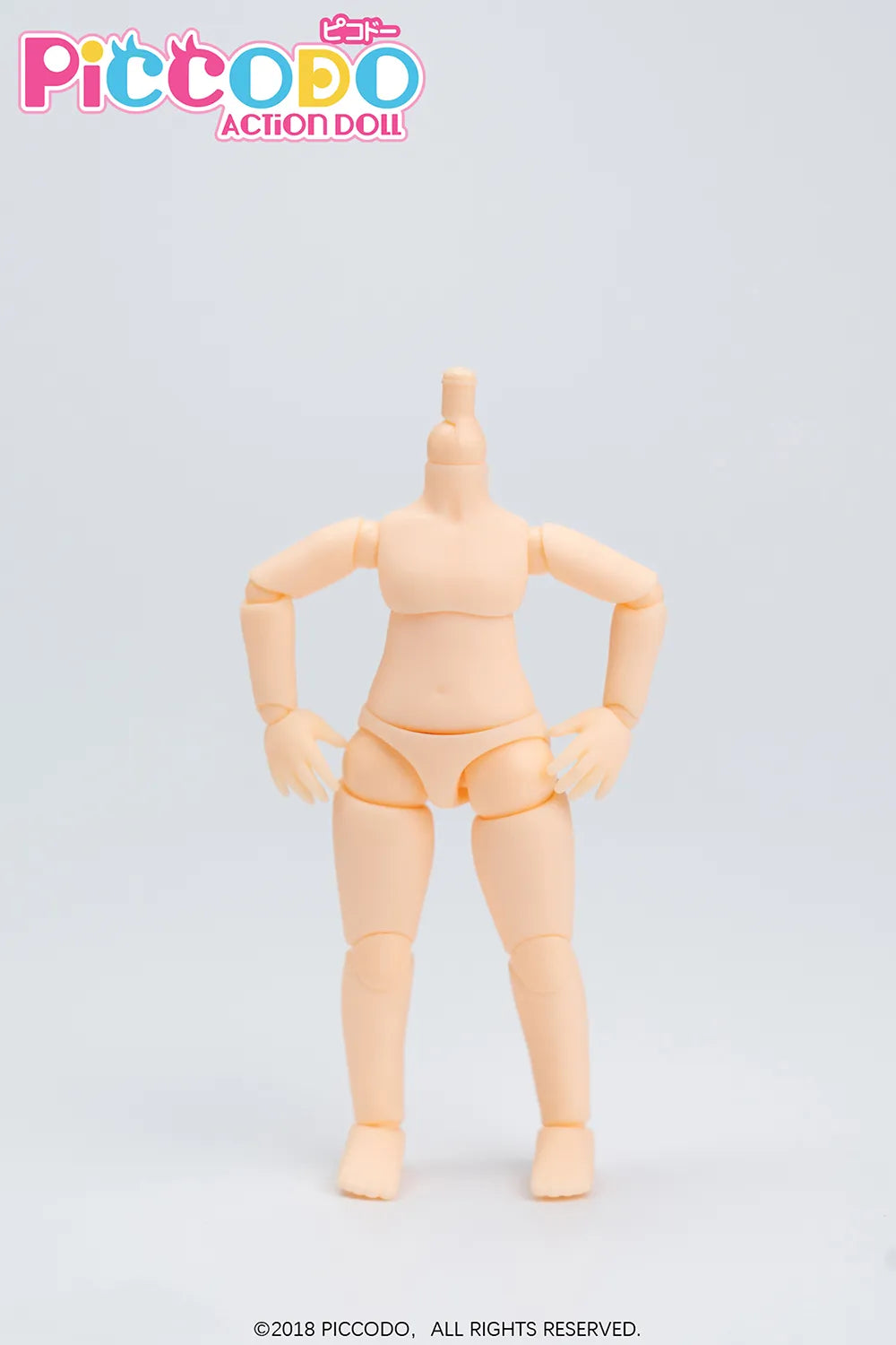 PICCODOシリーズ BODY8 PLUS デフォルメドールボディ ナチュラル (PIC-D003N)