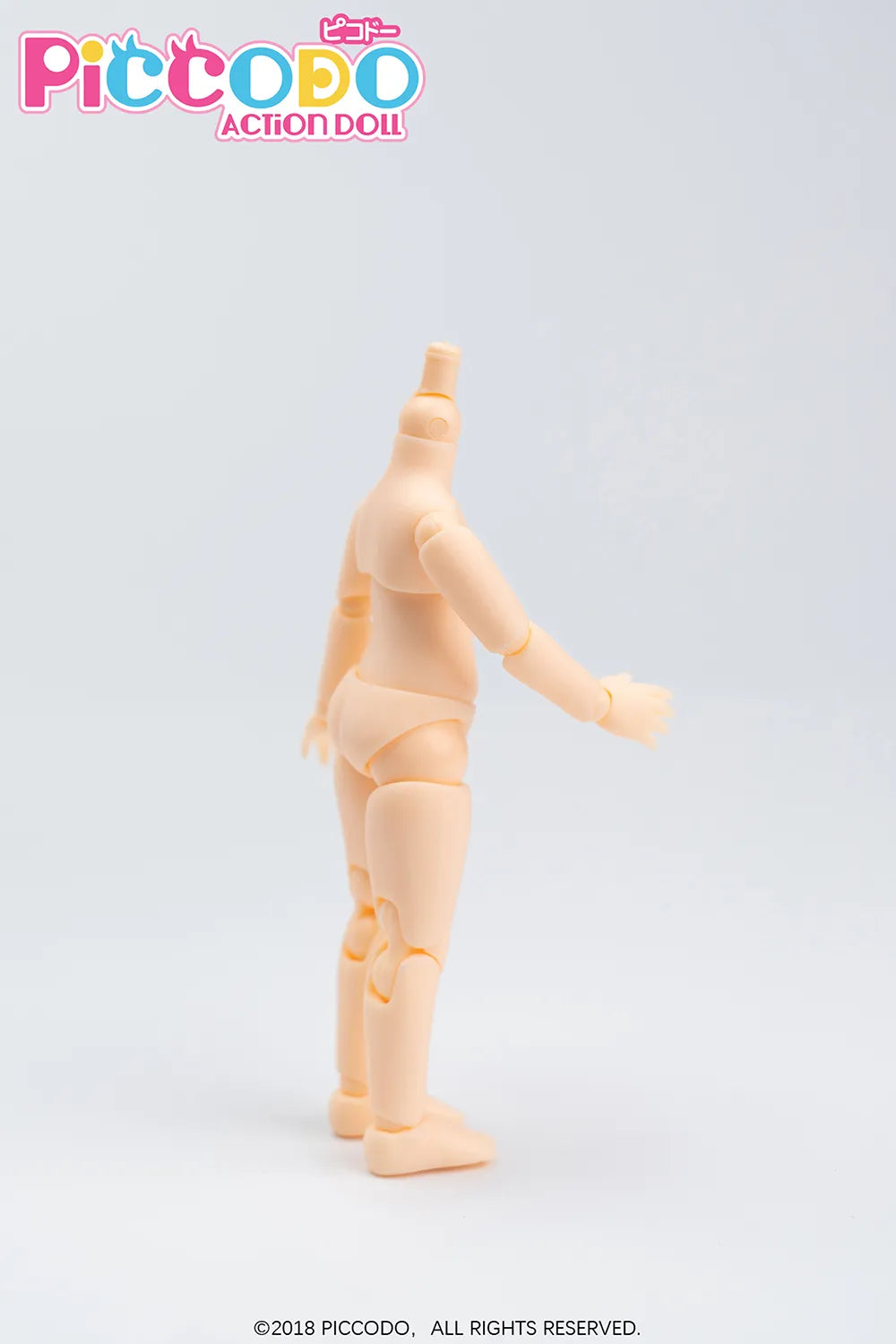 PICCODOシリーズ BODY8 PLUS デフォルメドールボディ ナチュラル (PIC-D003N)