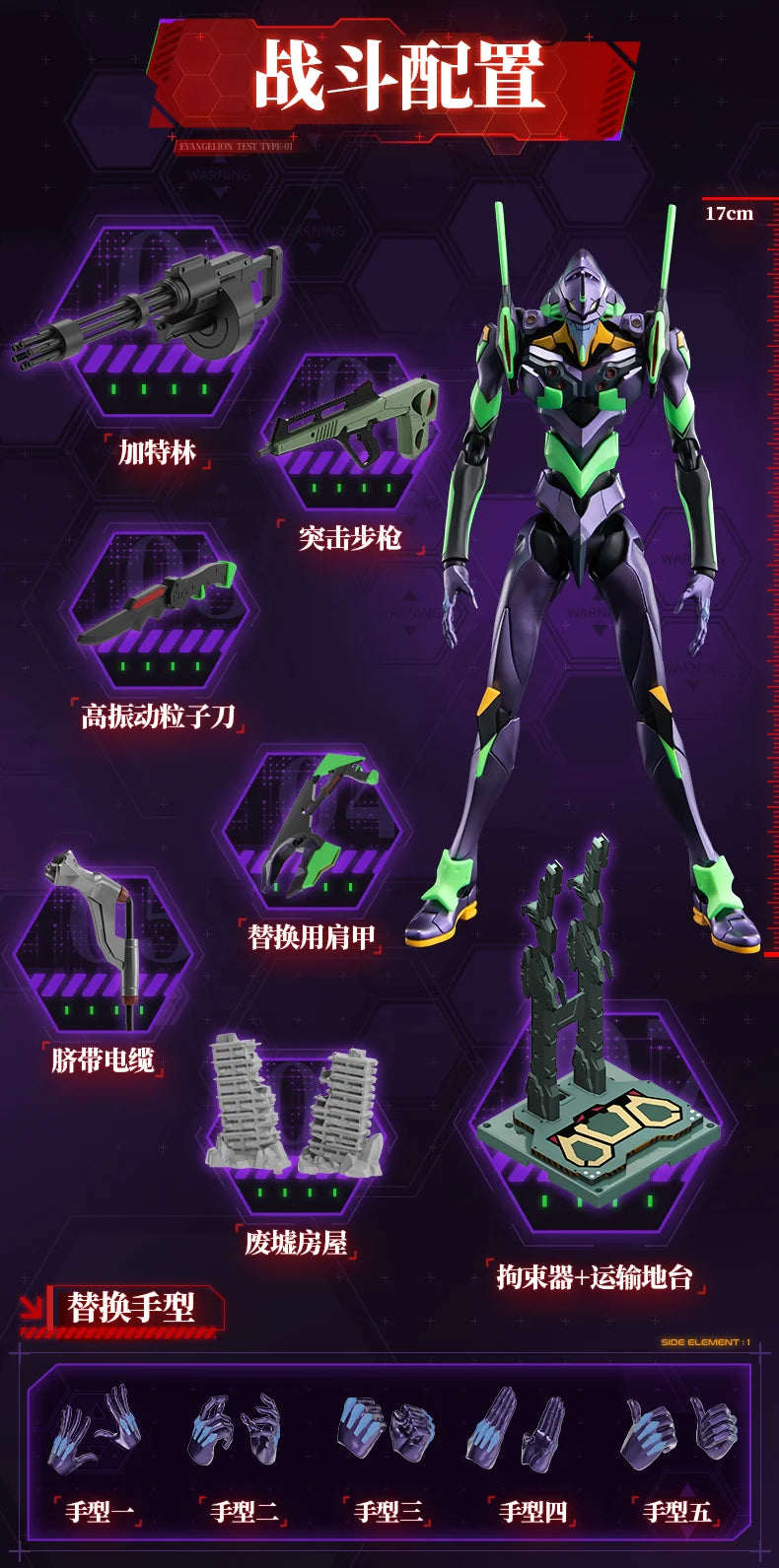 BLOKEESプラスチックキット EVA-01 - ヱヴァンゲリヲン