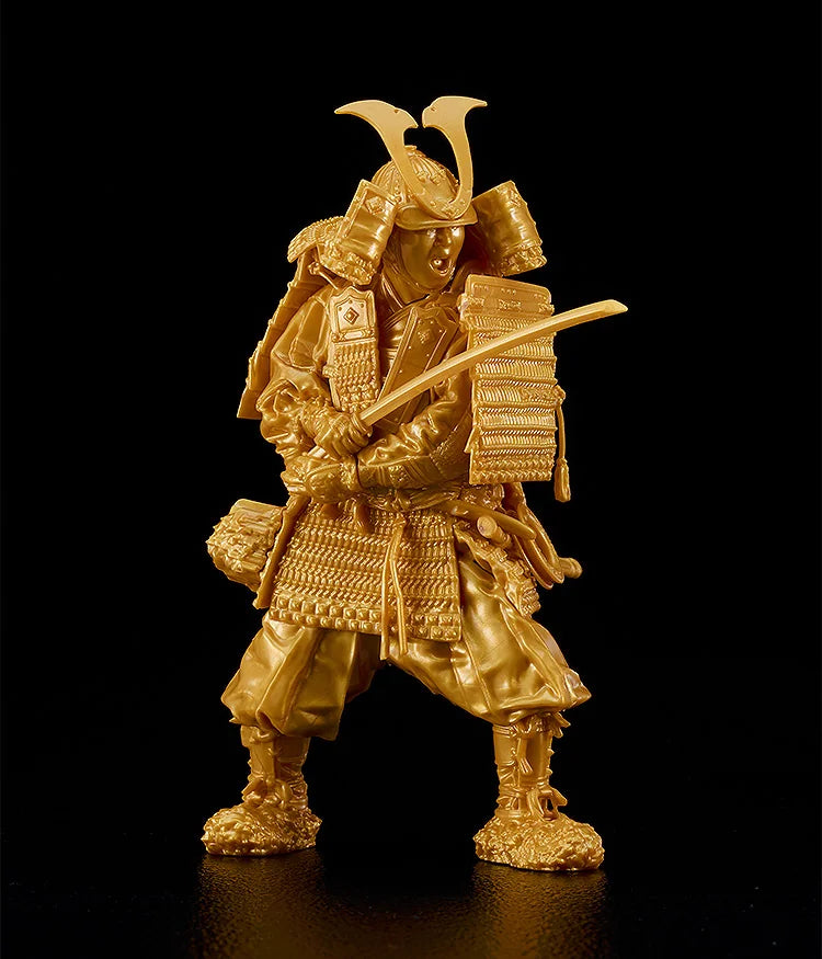PLAMAX 1/12 鎌倉時代の鎧武者 黄金の装 Gold color edition