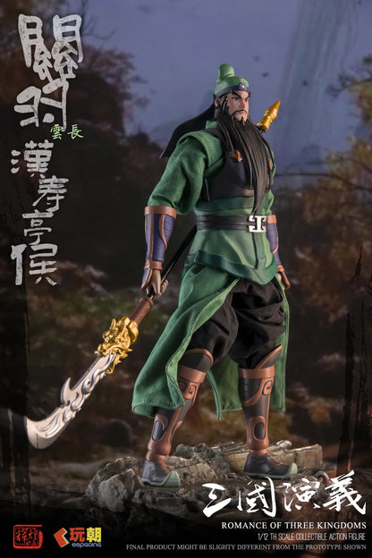 三国志演義 関羽 (かんう) 1/12スケール可動フィギュア