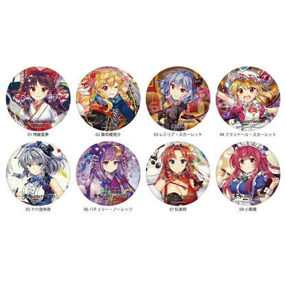 和紙缶バッジ 01 - 東方LostWord《BOX 8個入り》