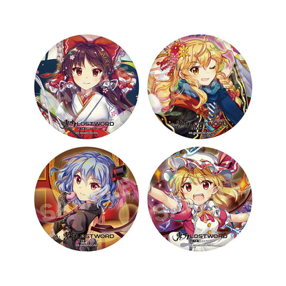 和紙缶バッジ 01 - 東方LostWord《BOX 8個入り》