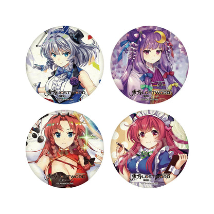 和紙缶バッジ 01 - 東方LostWord《BOX 8個入り》