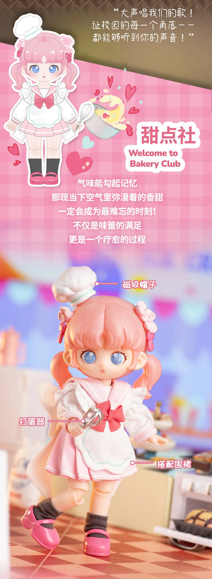 SIMONTOYS TEENNAR 高校部活シリーズ トレーディングドール《BOX 6個入り》