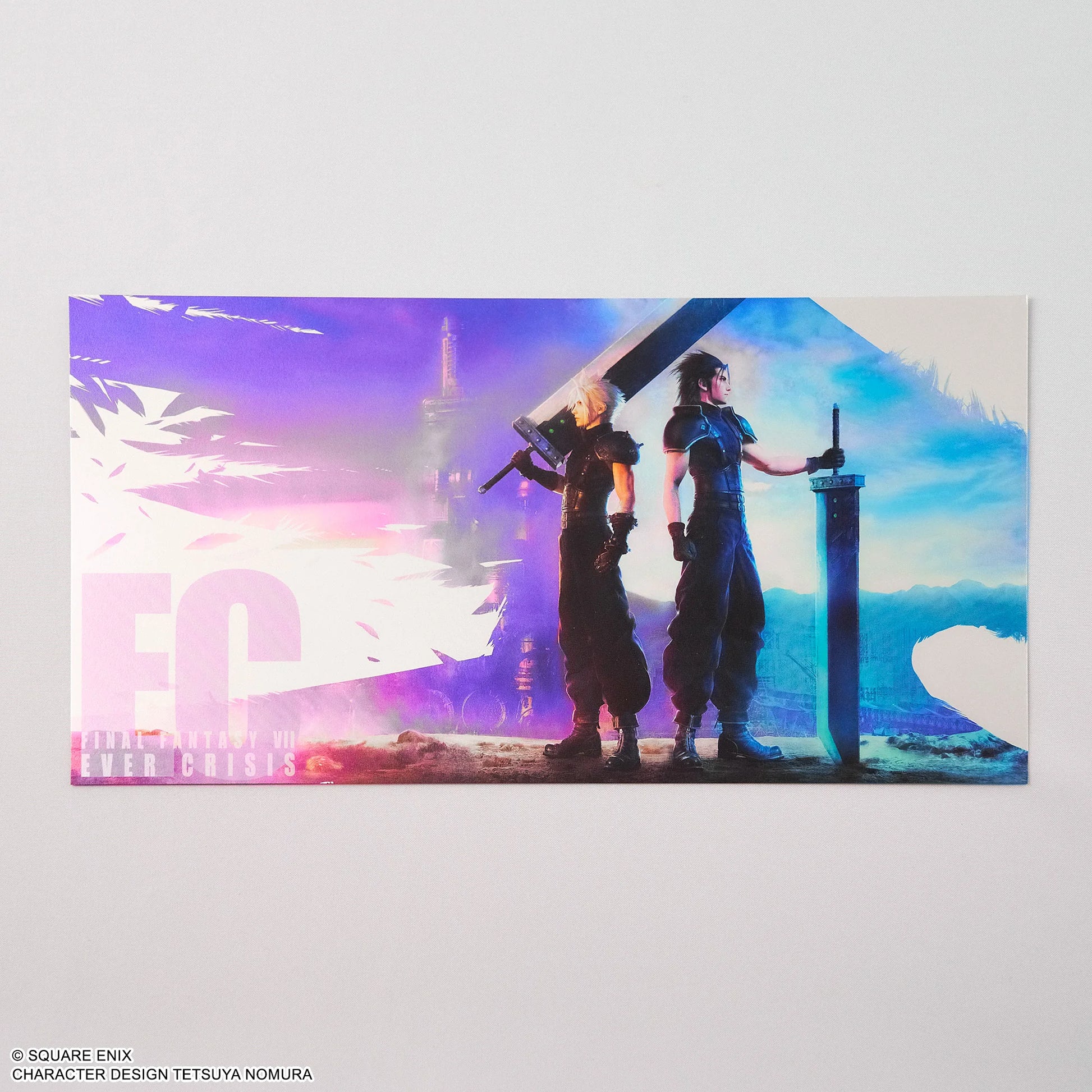 メタリックラージポストカードセット - ファイナルファンタジーVIIシリーズ