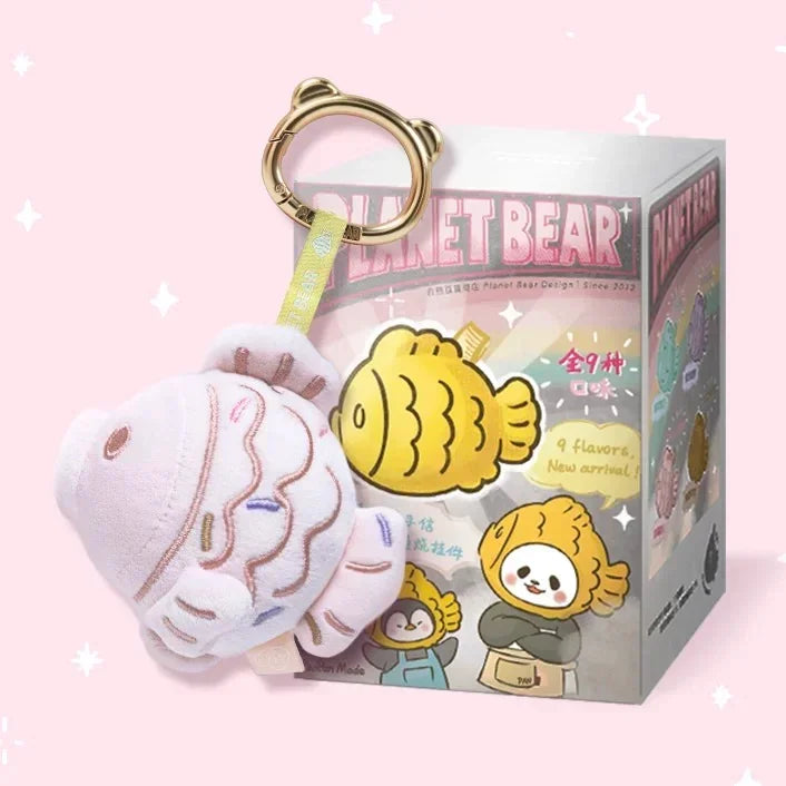 Planet Bear パンパンがやいたたい焼き ぬいぐるみチャーム《BOX 8個入り》
