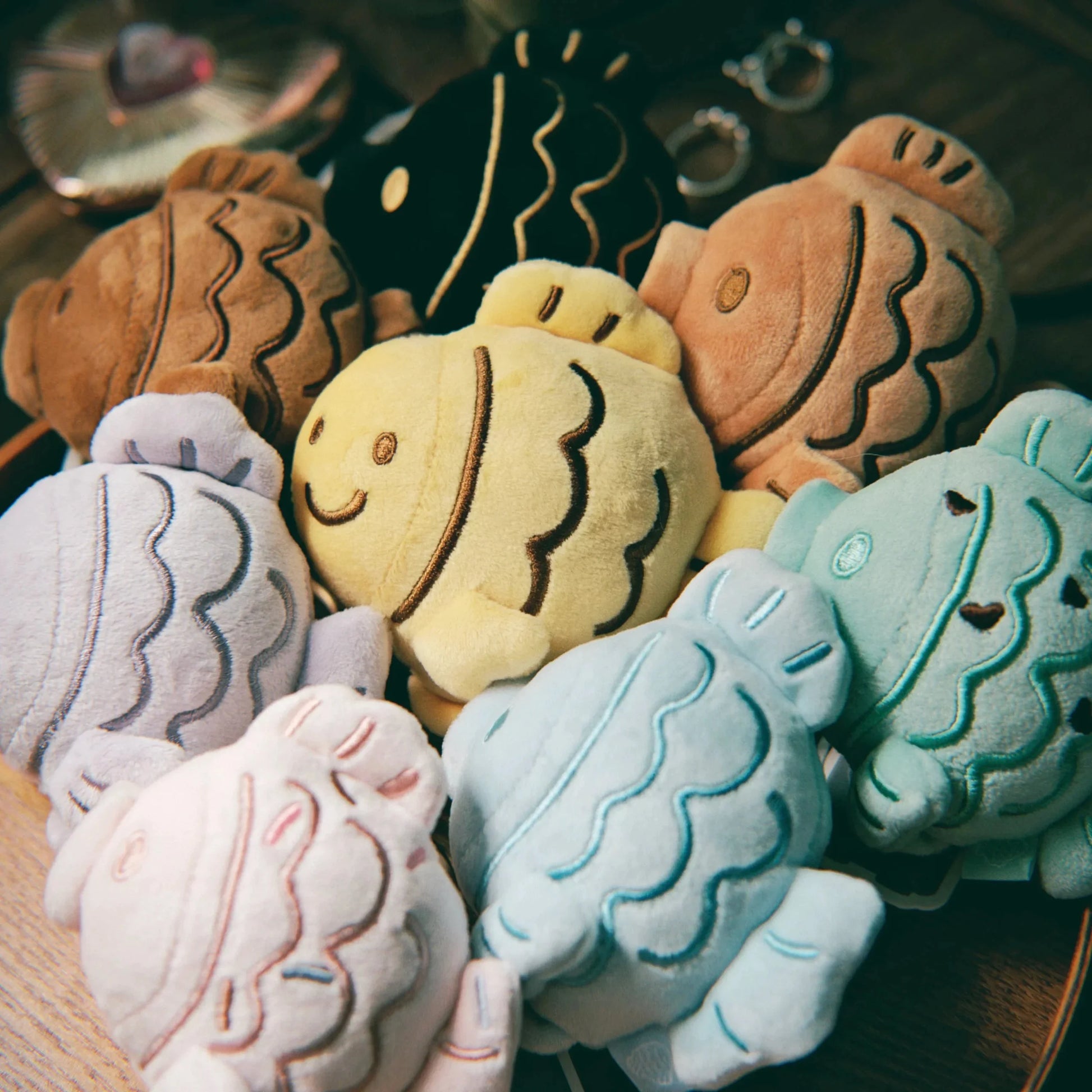 Planet Bear パンパンがやいたたい焼き ぬいぐるみチャーム《BOX 8個入り》