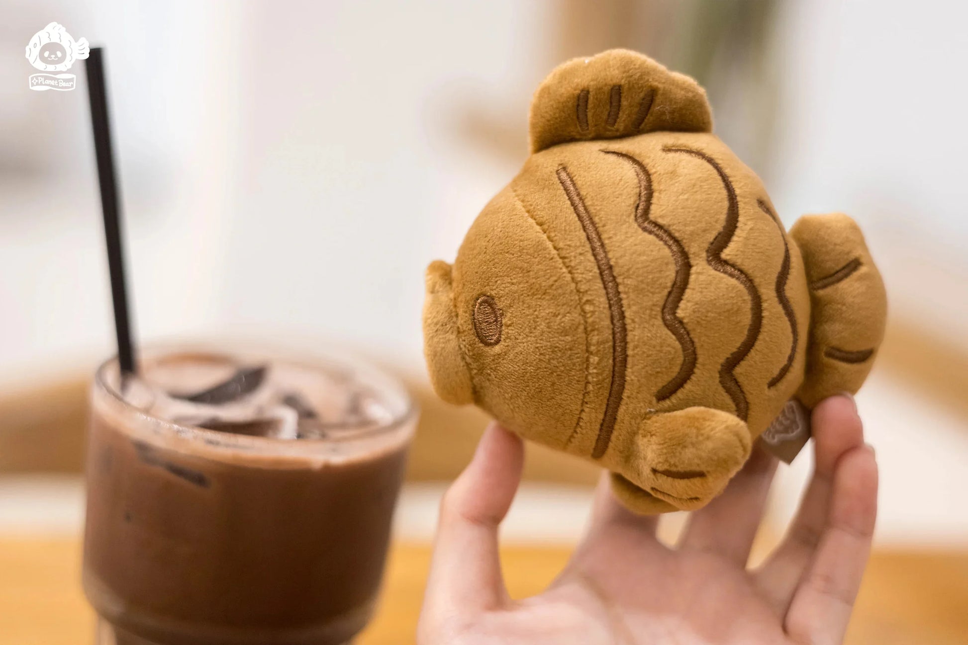Planet Bear パンパンがやいたたい焼き ぬいぐるみチャーム《BOX 8個入り》