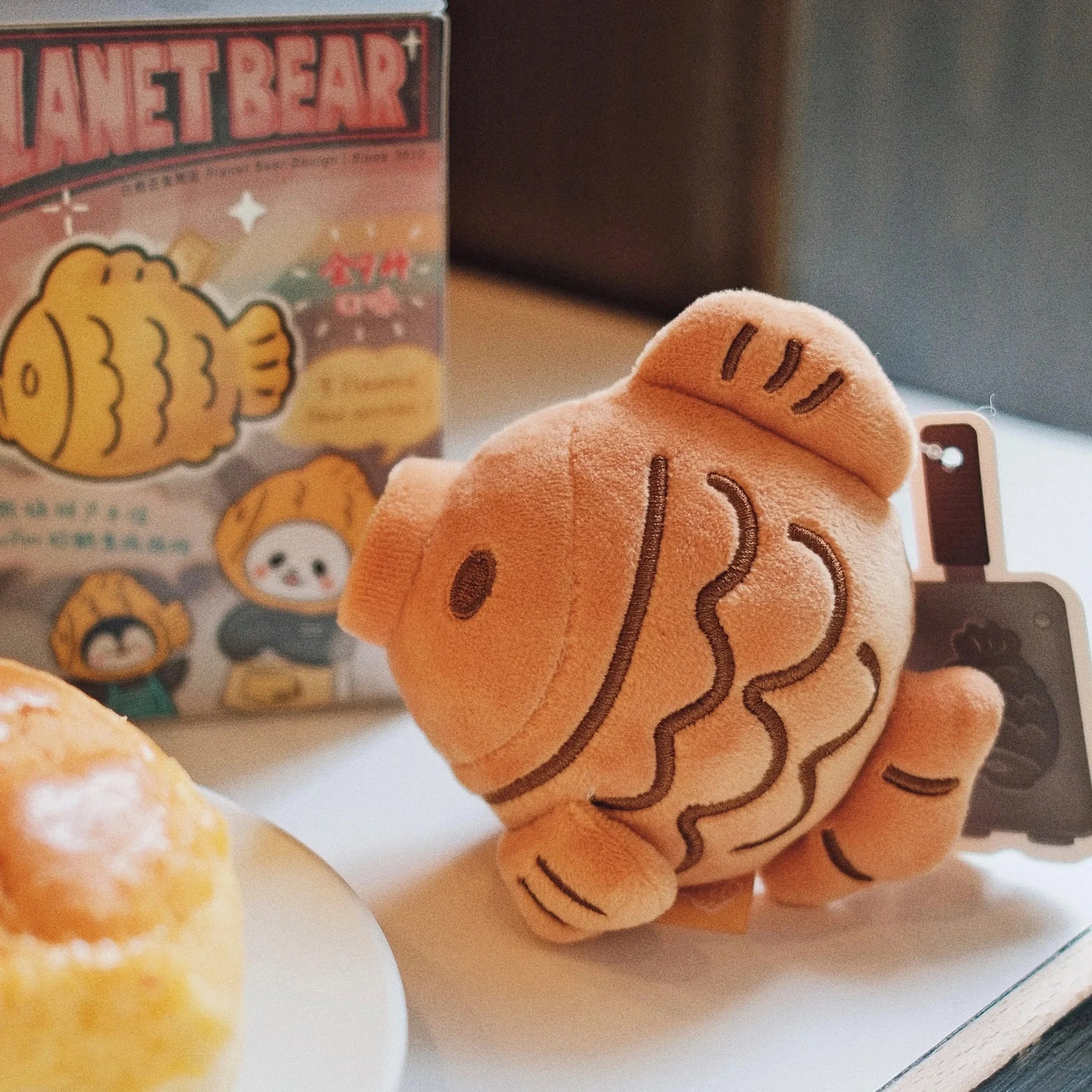 Planet Bear パンパンがやいたたい焼き ぬいぐるみチャーム《BOX 8個入り》